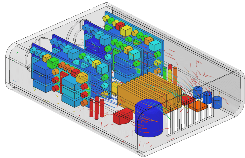 Thermal heat map